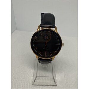 MVMT Boulevard Santa Monica Women's Watch Rose Gold Tone Black-  New Battery